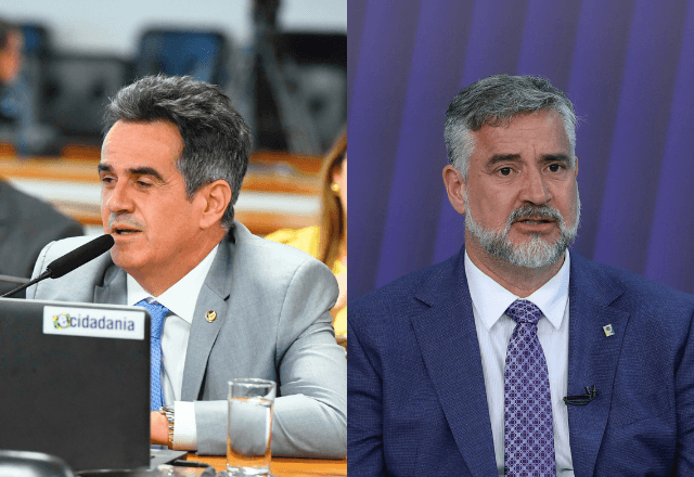 O senador Ciro Nogueira (esq.) e o ministro Paulo Pimenta (dir.) | Reprodução Roque de Sá/Senado e Valter Campanato/EBC