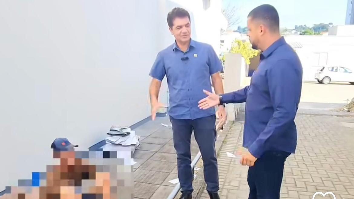 Prefeito de Criciúma, Clésio Salvaro. Foto: Reprodução/Instagram