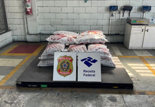 Receita Federal apreende mais de 400kg de cocaína no Porto de Santos l Foto: Divulgação/Receita Federal