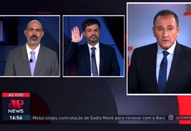 comentarista da jovem pan aparece em saudação nazista em programa ao vivo