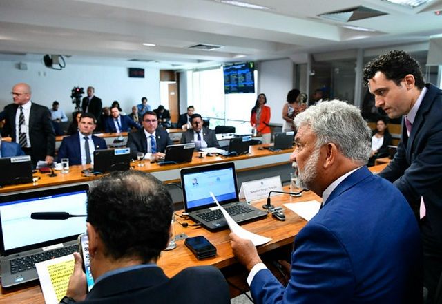 Reunião da Comissão de Segurança Pública do Senado nesta terça-feira (6) (Geraldo Magela/Agência Senado)