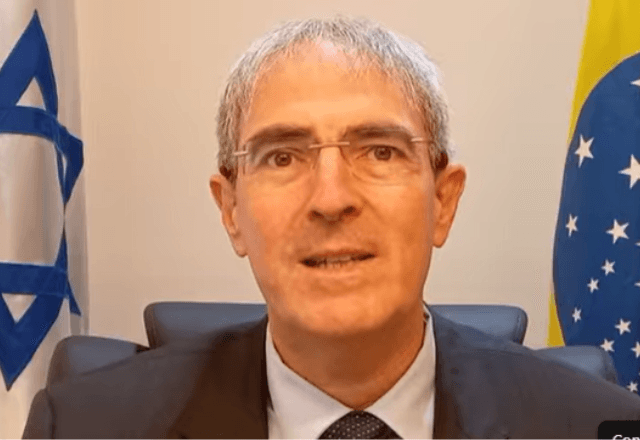 Cônsul-geral de Israel no Brasil, Rafael Erdreich | Reprodução Facebook Consulado de Israel