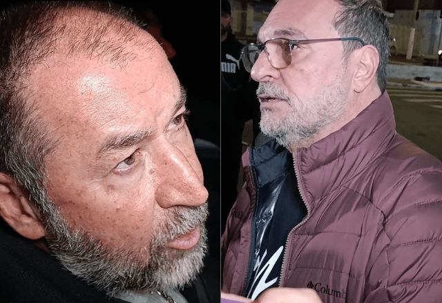 Augusto Melo e Romeu Tuma Junior
