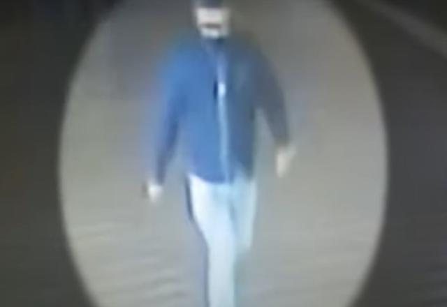 criminoso em ação