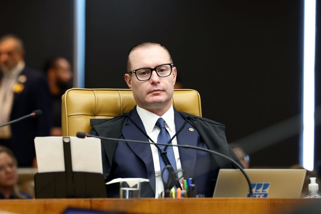 O ministro Cristiano Zanin durante sessão plenária do STF em 15 de setembro de 2026 | Rosinei Coutinho/STF