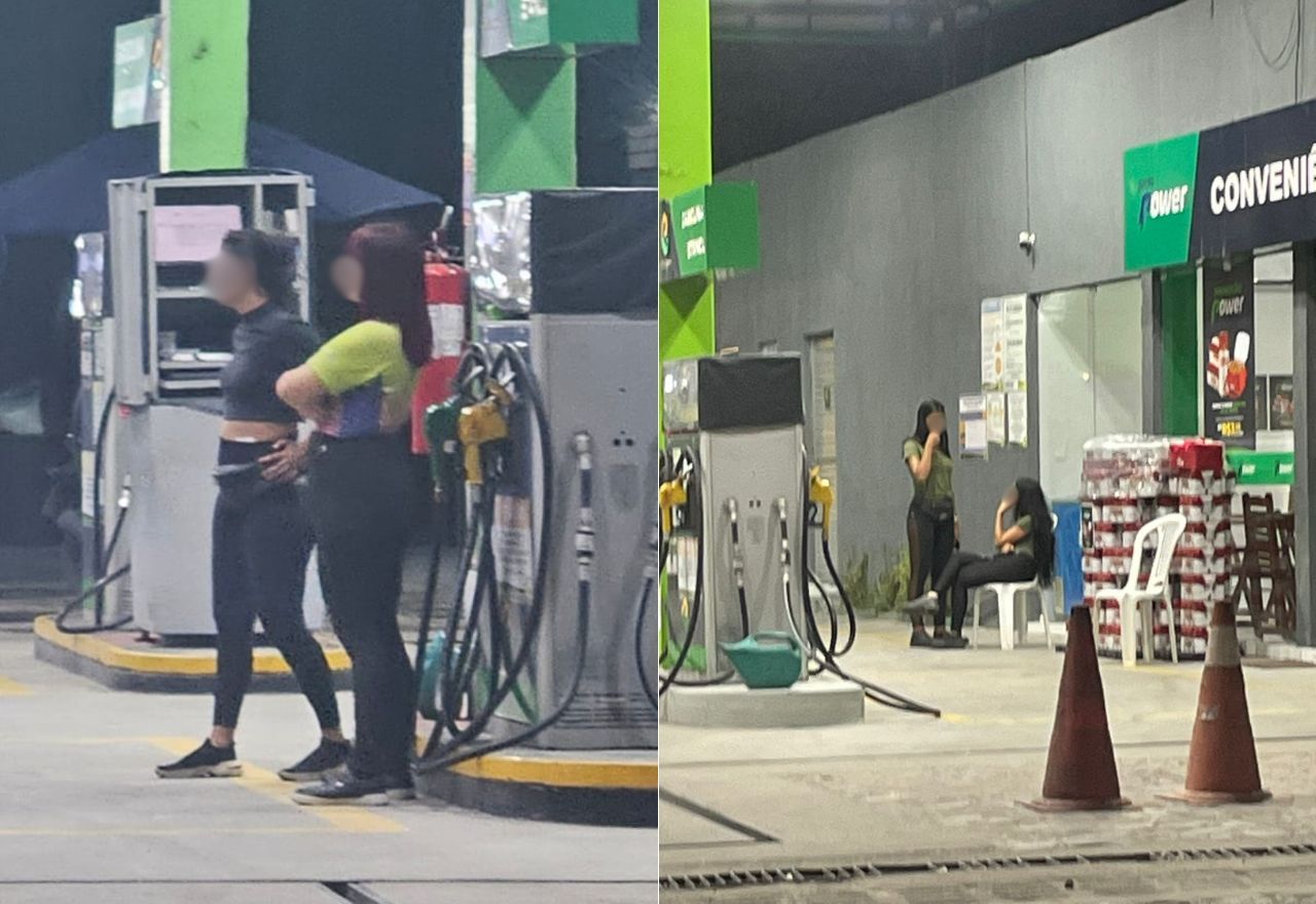 Segundo denúncia de sindicato, frentistas eram obrigadas a usarem camiseta cropped e calça legging como uniforme | Reprodução