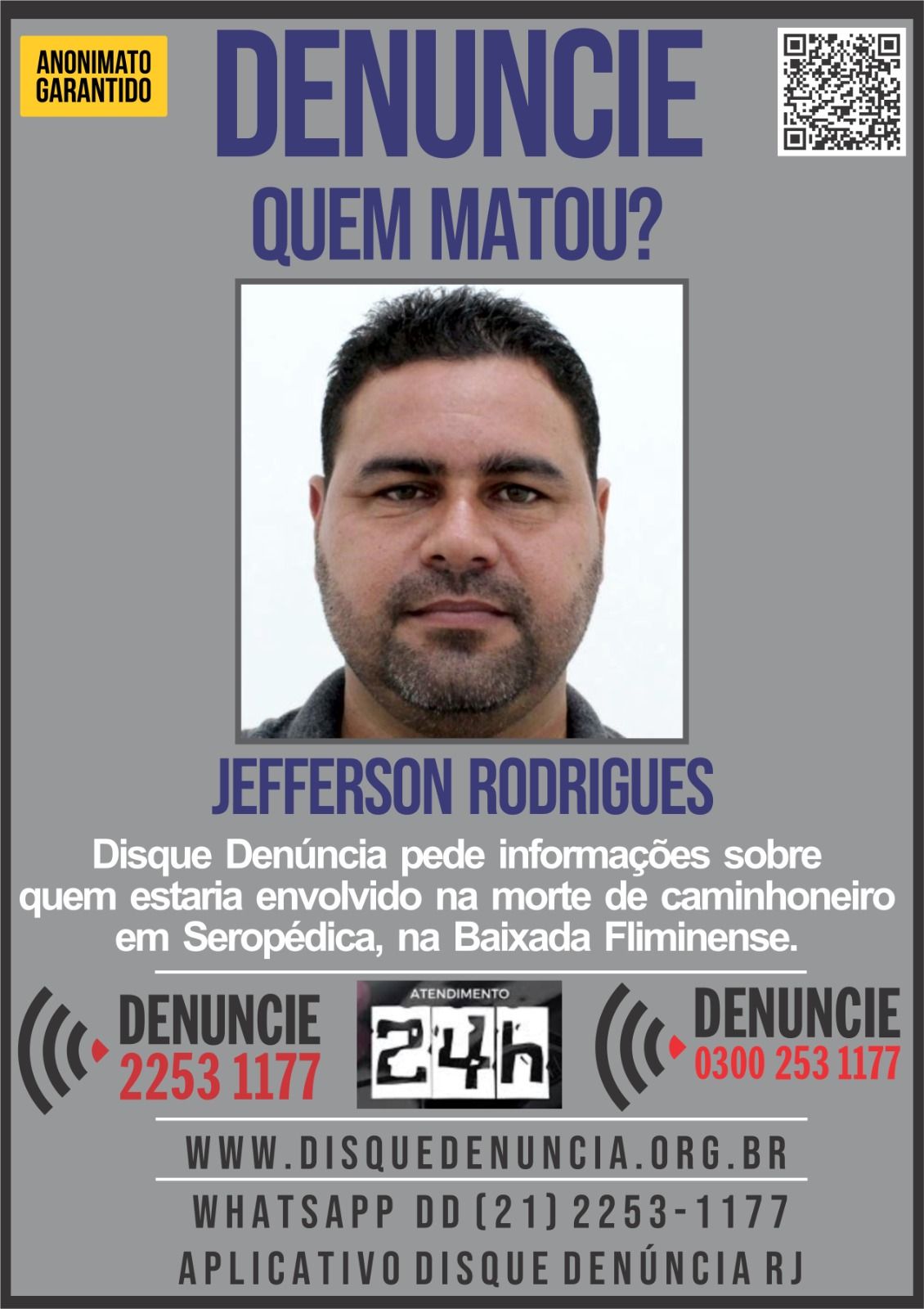 Disque Denúncia do RJ pede ajuda para identificar envolvidos | Reprodução