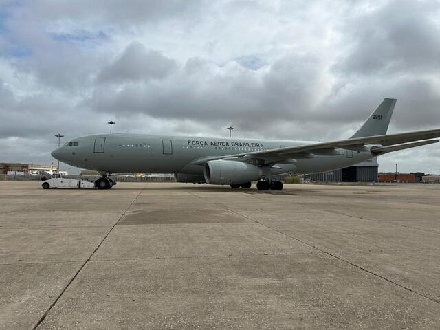 KC-30 da FAB vai trazer repatriados do Líbano ao Brasil| Divulgação/FAB