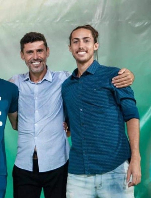 Danilo do Mercado e o filho dele, Gabriel da Silva | Reprodução