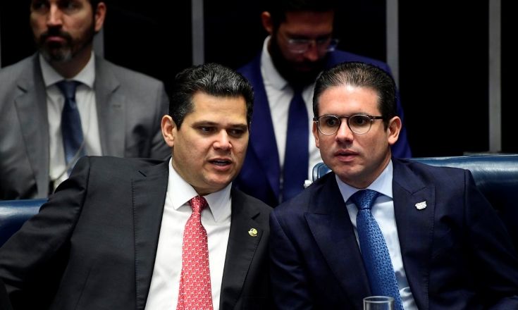 Os presidentes do Senado e da Câmara, senador Davi Alcolumbre e deputado Hugo Motta | Saulo Cruz/Agência Senado