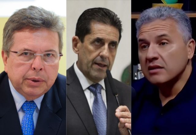 Carlão Pignatari, Delegado Olim e Fabio Caipira | Reprodução