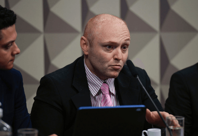 Oitiva do hacker Walter Delgatti Neto à CPMI dos atos de 8 de Janeiro em 17 de agosto de 2023 | Reprodução  Edilson Rodrigues/Agência Senado