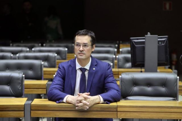 O deputado federal cassado Deltan Dallagnol (Bruno Spada/Câmara dos Deputados)