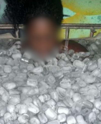 Mulheres que "arranjam confusão" em baile são colocadas em banheiras de gelo a mando do CV | Reprodução