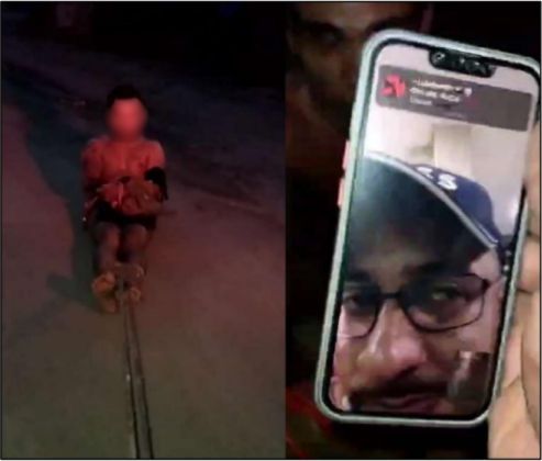 Homem foi arrastado por um carro e obrigado a confessar participação em grupo rival; BMW ligou para Gadernal no meio da sessão de tortura | Reprodução