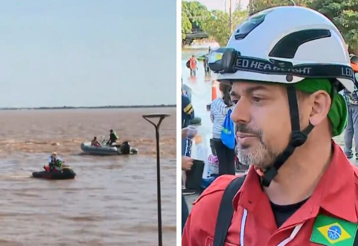 RS: Bombeiro relata tiroteio durante resgate a ilhados