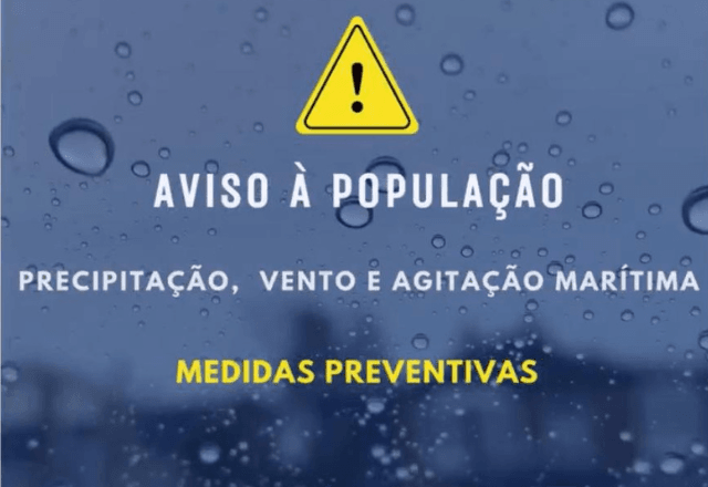 Alerta do Instituo Português do Mar e Atmosfera para tempestade "Depressão Martinho" | Reprodução X