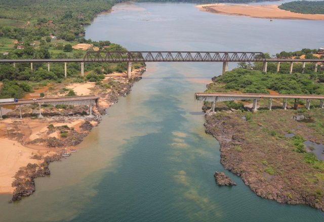 A ponte está localizada na Rodovia BR-226 e fica sobre o Rio Tocantins | Felipe Brasil/MT