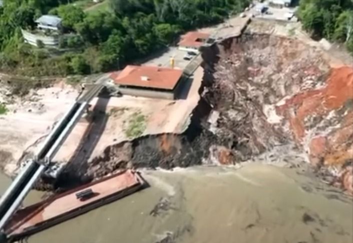 Desabamento em Manacapuru | SBT