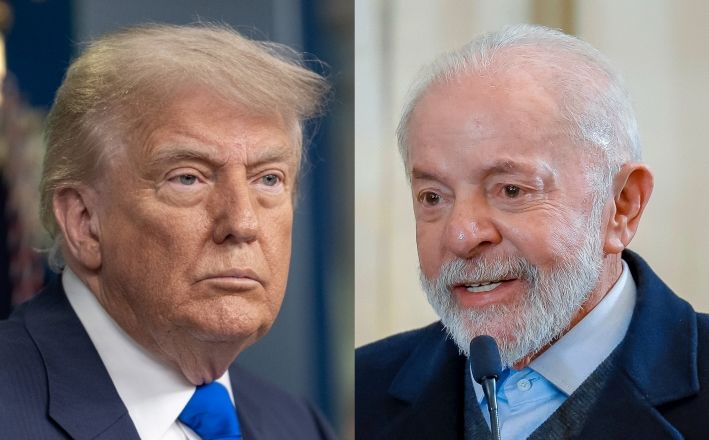 Donald Trump e Lula | Molly Riley/Official White House Photo e Ricardo Stuckert/PR