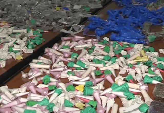 Uma tonelada de droga apreendida pela polícia em SP | Reprodução