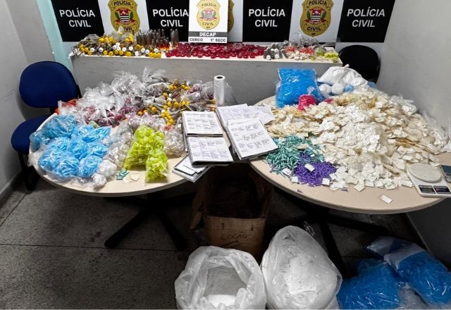 Grupo de traficantes que abastecia a região das cenas abertas de uso é preso em SP | Foto: Reprodução/SSP