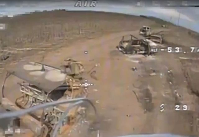 Rússia abate drones ucranianos | Reprodução / Serviço de Segurança da Ucrânia (SBU)