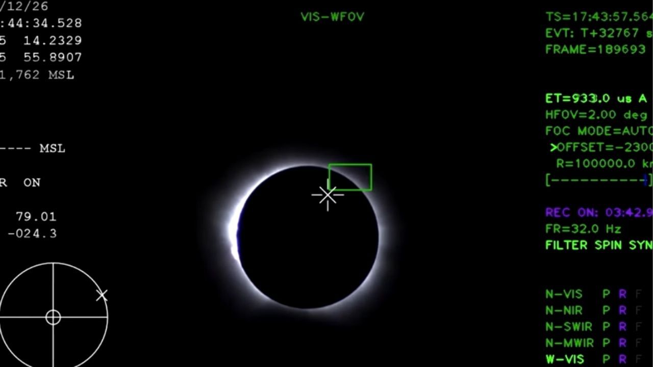 Nasa Registra Eclipse Solar Total Na Islandia