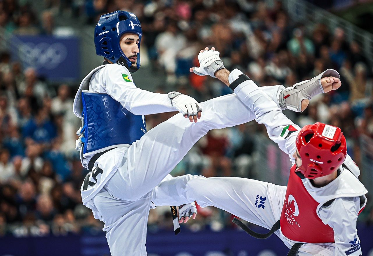 Netinho conquistou bronze histórico para o Brasil (Foto: Wander Roberto/COB)