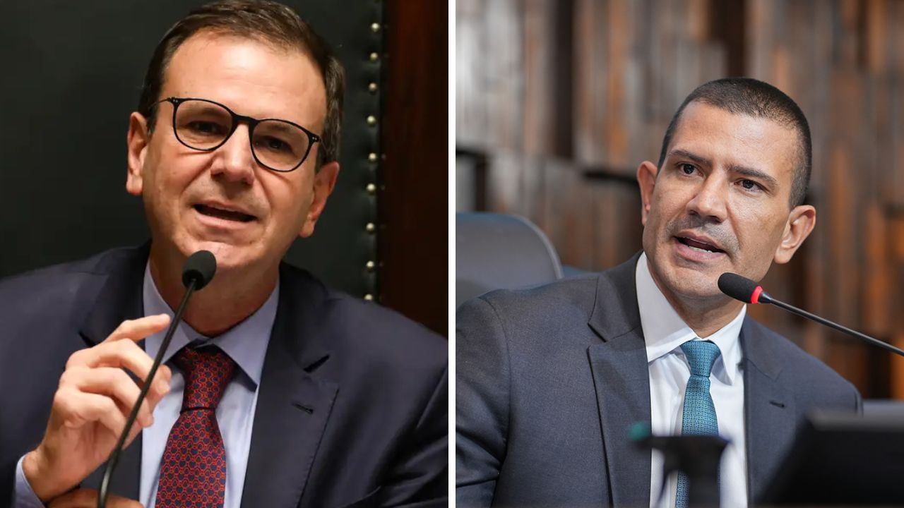 Eleições no RJ: Eduardo Paes e Douglas Ruas | Reprodução 