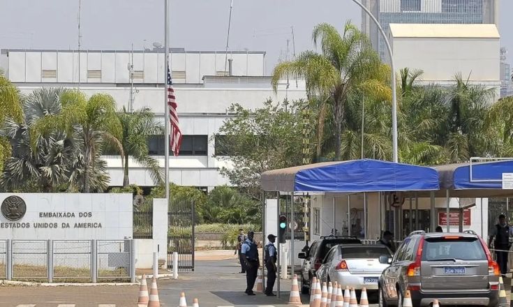 A embaixada dos Estados Unidos no Brasil | Marcello Casal Jr/Agência Brasil