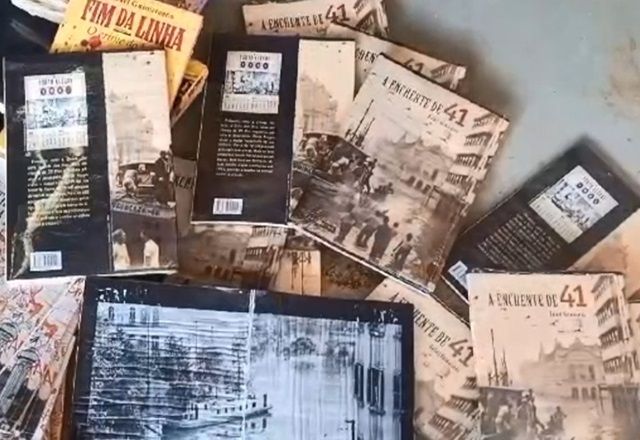 RS: Com enchentes, autor de livro perde exemplares da inundação de 1941