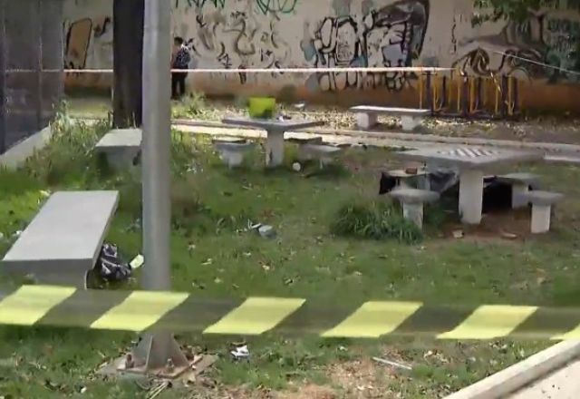 Corpo de mulher é encontrado em praça pública de São Paulo | Reprodução/SBT