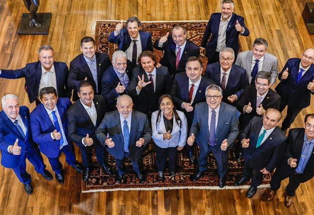 Lula reunião senadores