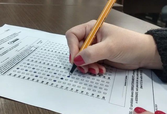 Resultado pode ser consultado na "Área do Candidato"