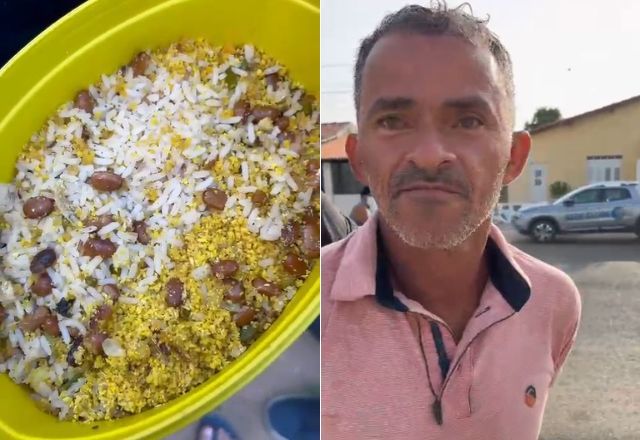 Baião de dois teria sido envenenado por Francisco Pereira, segundo Polícia Civil | Reprodução