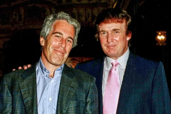 Jeffrey Epstein e Donald Trump | Reprodução
