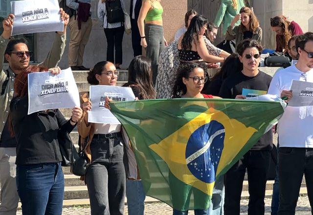 estudantes protestam em portugal