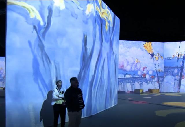 Exposição 'Monet À Beira D'Água' é aberta ao público em São Paulo Exposição 'Monet À Beira D'Água' é aberta ao público em São Paulo