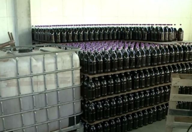 Fábrica de vinhos fraudados era investigada desde 2022 | Reprodução/Rede Massa
