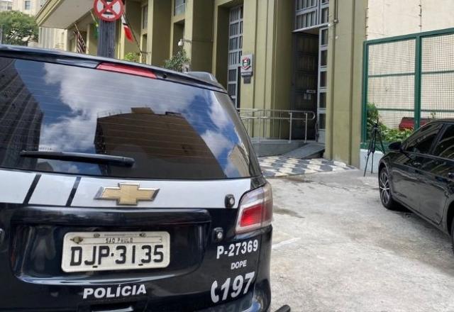 fachada da delegacia de homicidios e proteção a pessoa, que fica no palácio da polícia, sede da polícia civil em são paulo