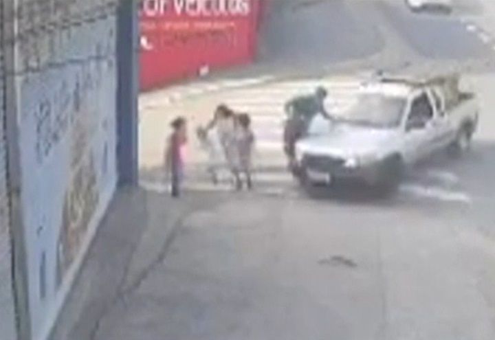 Família é atropelada por motorista com sinais de embriaguez
