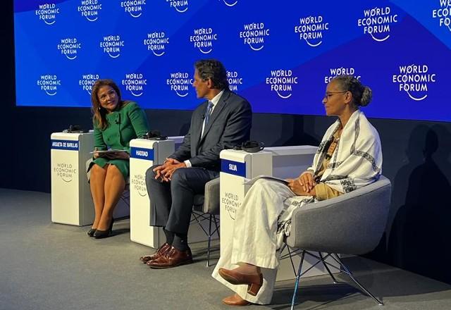 fernando haddad e marina silva em davos