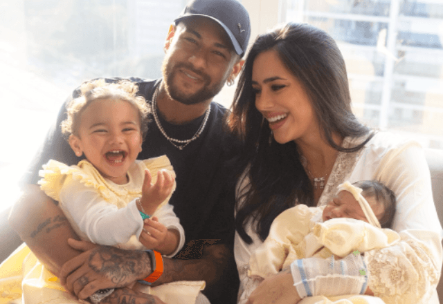 Segunda filha de Neymar e Bruna Biancardi | Foto: Reprodução/Instagram