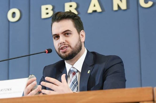Filipe Martins, ex-assessor do ex-presidente Jair Bolsonaro. Foto/divulgação