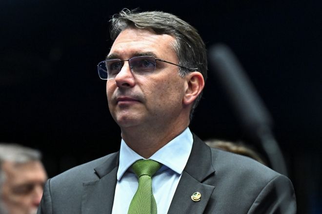 O senador Flávio Bolsonaro | Jefferson Rudy/Agência Senado