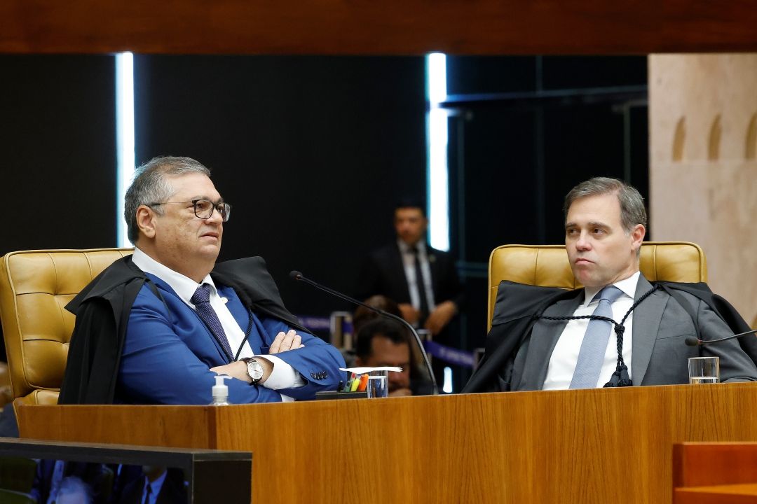 Os ministros do STF Flávio Dino e André Mendonça | Luiz Silveira/STF