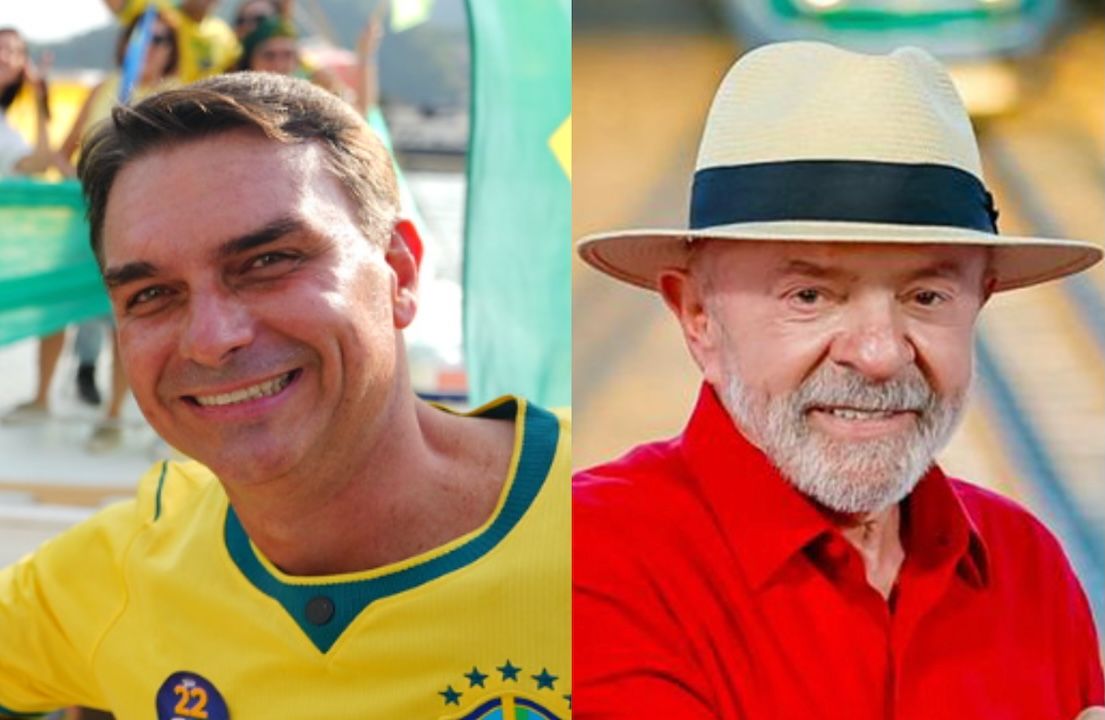 PoderData/Aya: Flávio Bolsonaro 46% x 45% Lula no 2º turno PoderData/Aya: Flávio Bolsonaro 46% x 45% Lula no 2º turno