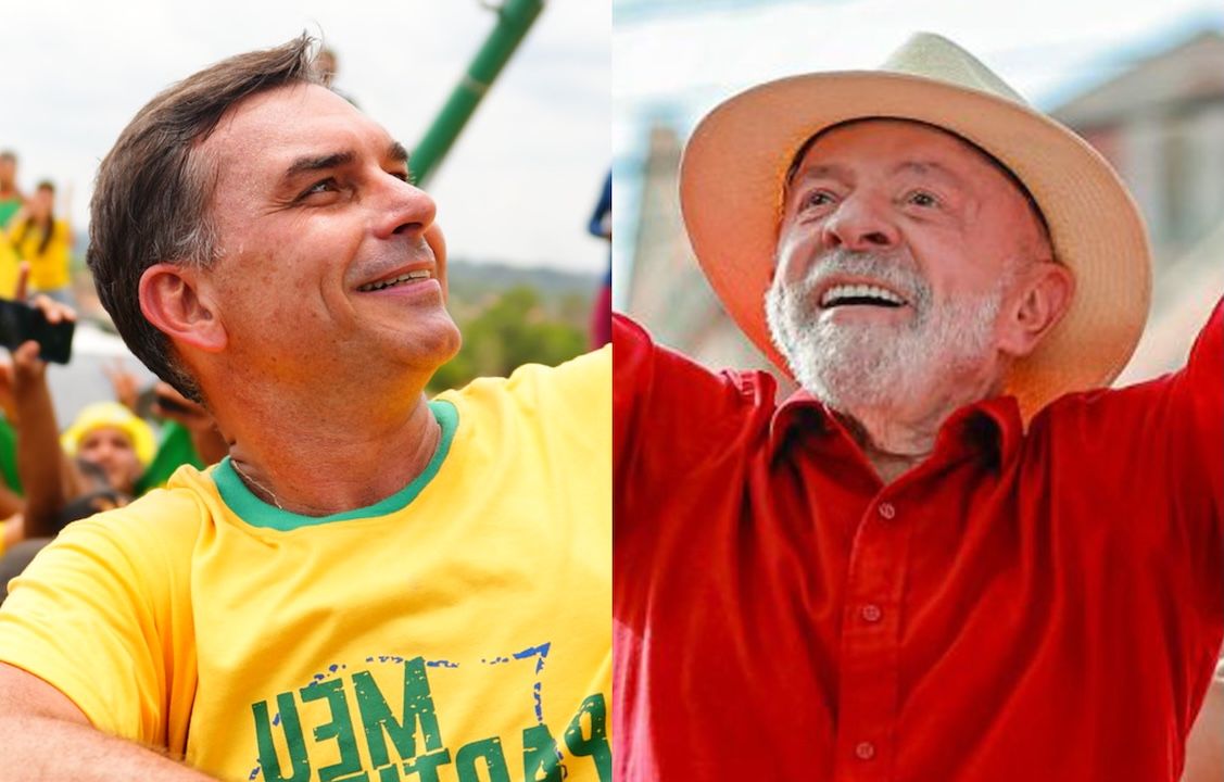 Datafolha: Flávio Bolsonaro tem 51%; Lula, 49%