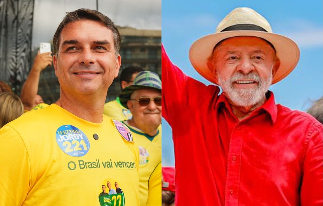 AtlasIntel: Flávio tem 50,8% contra 49,2% de Lula AtlasIntel: Flávio tem 50,8% contra 49,2% de Lula